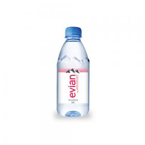 Evian Natural Mineral Water PET 33cl 1