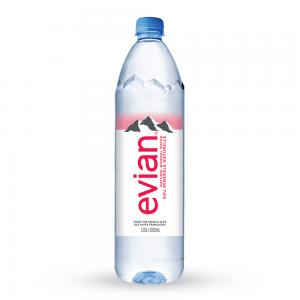 Evian Natural Mineral Water PET 1.25L 1