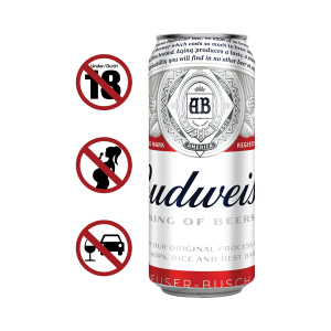 Budweiser Beer 5% Can 500ml 1