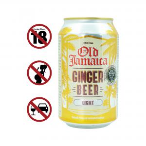 Old Jamaica Light Ginger Beer Can (330ml) 1