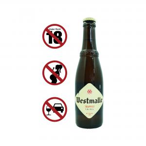 Westmalle Triple Beer 9% Bottle (330ml) 1