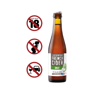 Val De France L'Authentique French Brut Cider, Bottle 330ml 1
