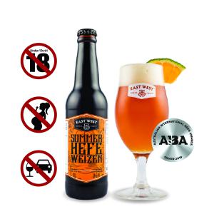 East West Summer HefeWeizen Beer Bottle 330ml 1