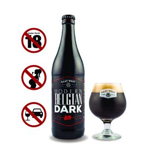 East West Modern Belgian Dark Beer Bottle 500ml 1