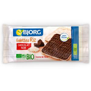 Bjorg Dark Chocolate Rice Crackers Bio 100g 1