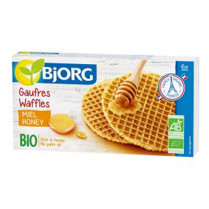 Bjorg Organic Waffles With Honey (175g) 1