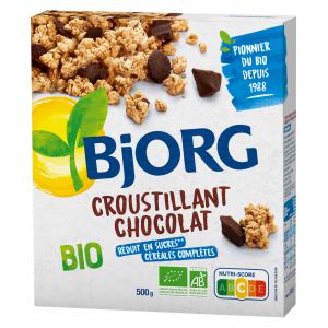 Bjorg Crunchy Cereals W/ Chocolate Bio 500g 1