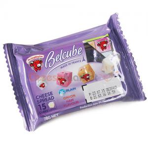 Belcube Cheese Onion/Plain/Ham Flavor (78g) 1
