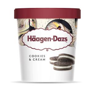 Haagen Dazs Cookies & Cream Pint 473ml 1